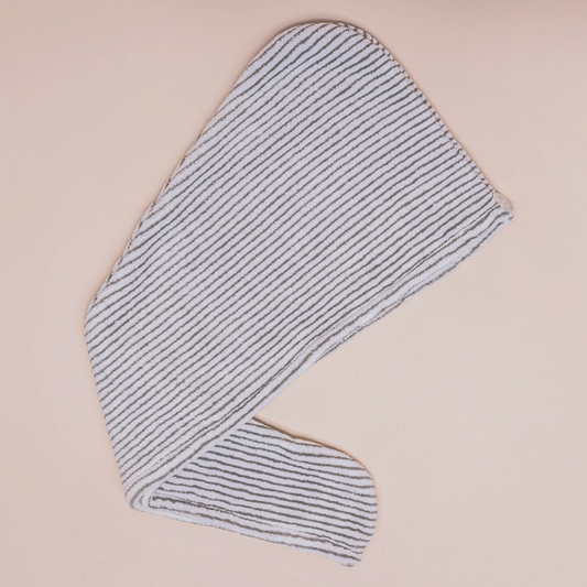 Soft Stripe Quick-Dry Turban